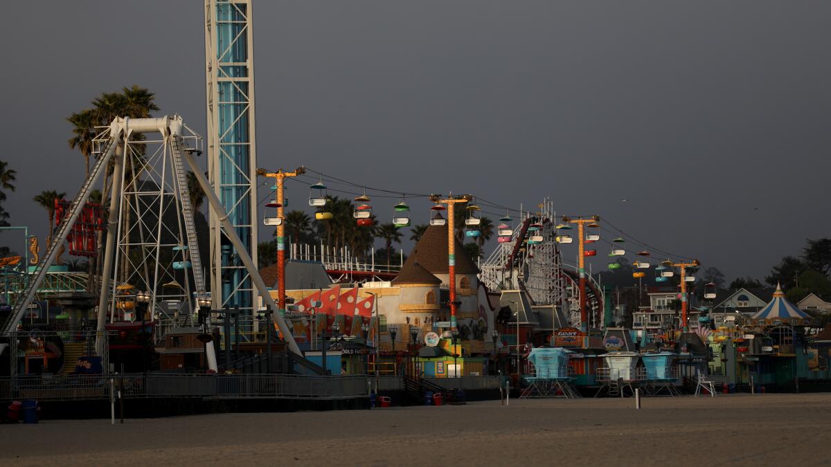 After 1 weekend COVID 19 closes Santa Cruz boardwalk again